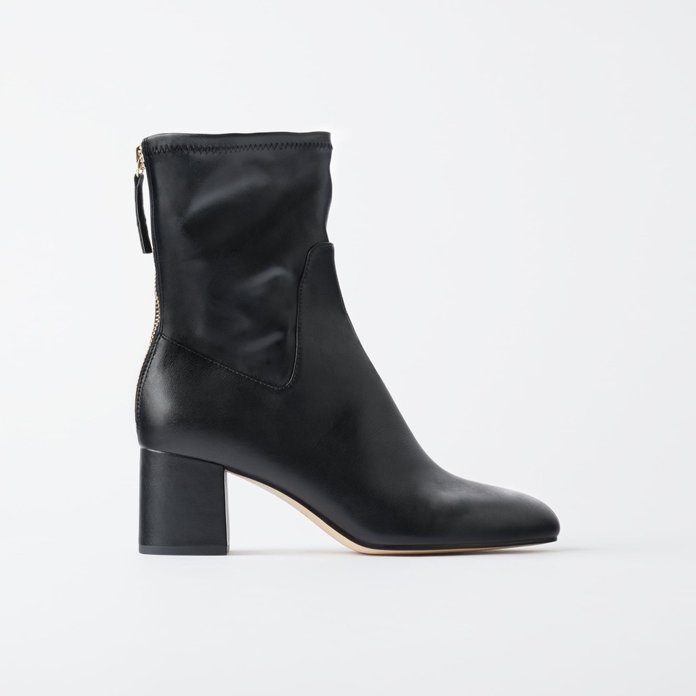 Black Zara Booties